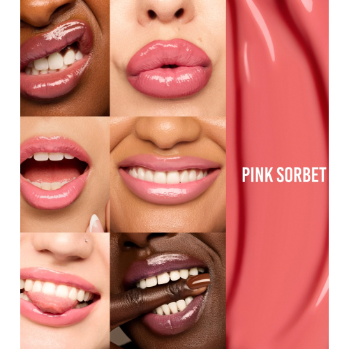 Danessa Myricks Beauty - Brillo de labios Glosswork 4D - Pink Sorbet