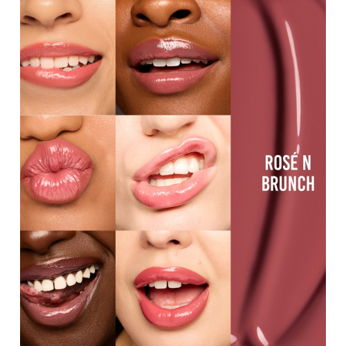 Danessa Myricks Beauty - Brillo de labios Glosswork 4D - Rose N Brunch
