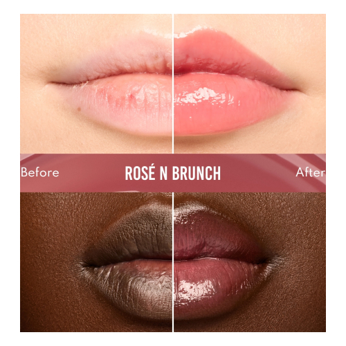 Danessa Myricks Beauty - Brillo de labios Glosswork 4D - Rose N Brunch