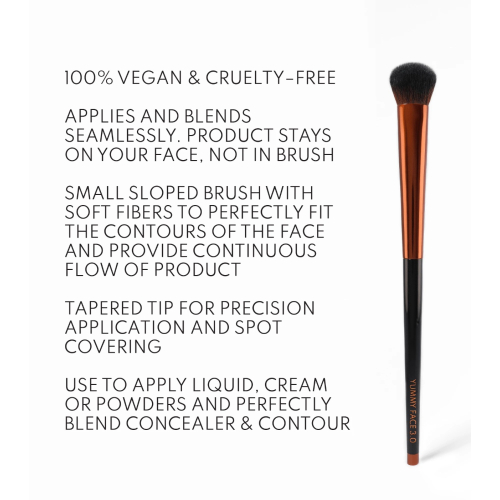 Danessa Myricks - Brocha para corrector y contorno Yummy Face 3.0 All Over Concealer