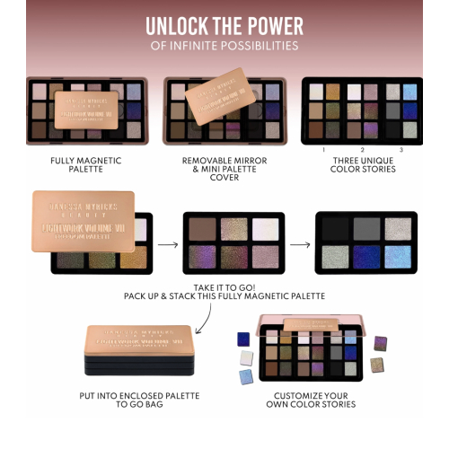 Danessa Myricks - Paleta de sombras Lightwork Palette VII Freedom