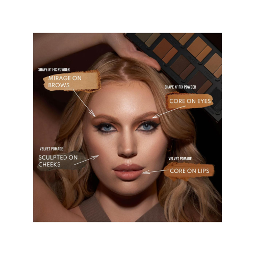 Danessa Myricks - Paleta multiusos para rostro, ojos y labios Groundwork Defining Neutrals