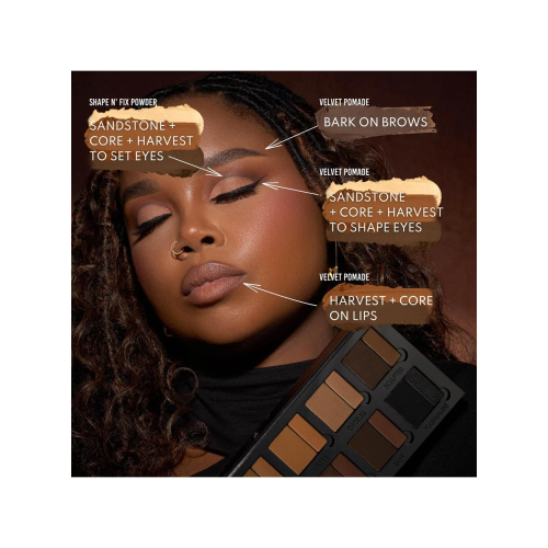 Danessa Myricks - Paleta multiusos para rostro, ojos y labios Groundwork Defining Neutrals