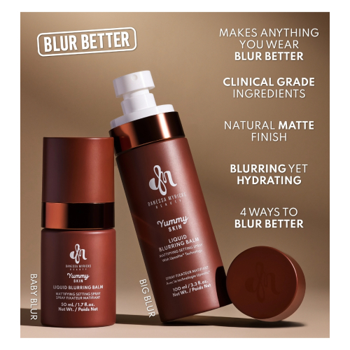 Danessa Myricks - Spray fijador matificante Liquid Blurring Balm - Mini