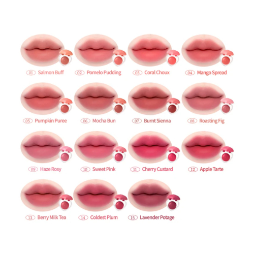 Dasique - Bálsamo para labios y mejillas Souffle Color Pot - 13: Berry Milk Tea