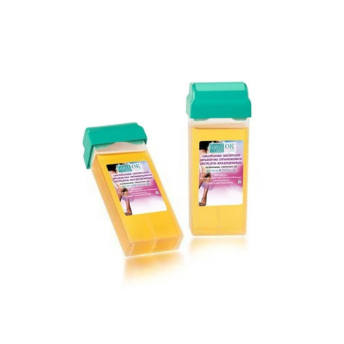 Depil-Ok - Cera depilatoria Roll-on Natural