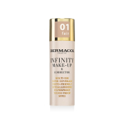 Dermacol - Base de maquillaje y corrector 2 en 1 Infinity - 01: Fair
