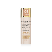 Dermacol - Base de maquillaje y corrector 2 en 1 Infinity - 03: Sand