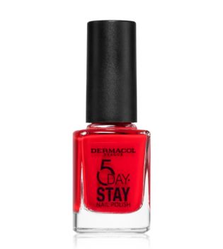 Dermacol - Esmalte de uñas 5 Day Stay - 21: Monroe Red