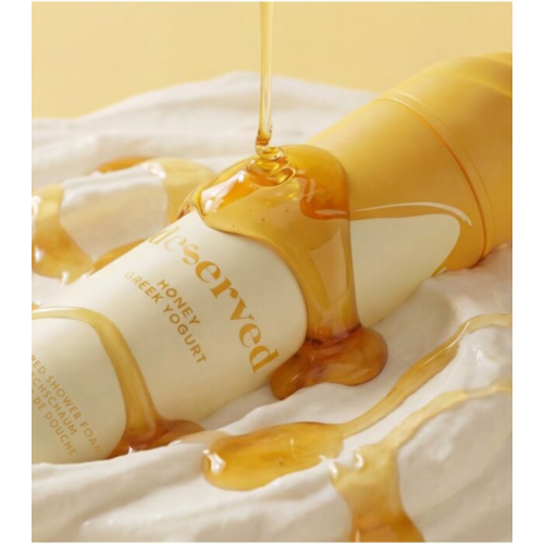 Deserved - Gel de ducha textura cremosa - Honey Greek Yogurt