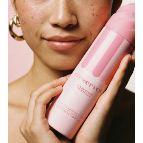 Deserved - Gel de ducha textura cremosa - Strawberry Milkshake