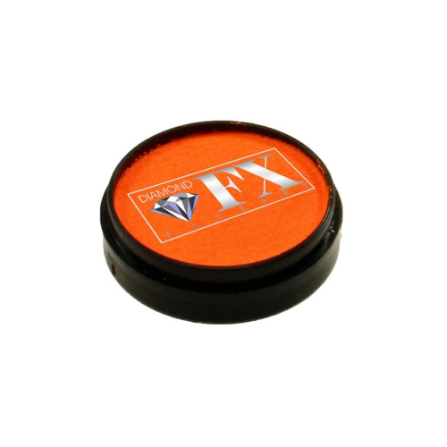 Diamond FX - Aquacolor fluorescente para Rostro y Cuerpo - DFX040: Naranja