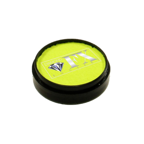 Diamond FX - Aquacolor fluorescente para Rostro y Cuerpo - DFX050: Amarillo