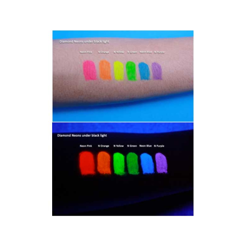 Diamond FX - Paleta de 6 Aquacolores para Rostro y Cuerpo - FSM6-N