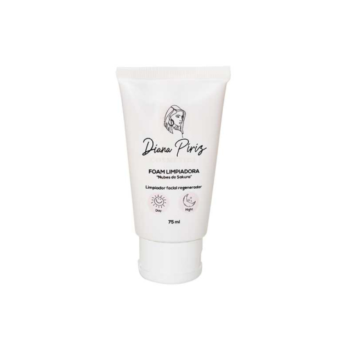 Diana Piriz Cosmetics - Limpiador facial regenerador Nubes de Sakura