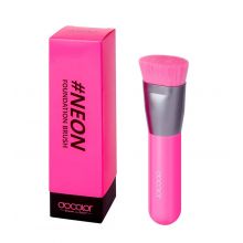 Docolor - Brocha de base de maquillaje #Neon - Rosa