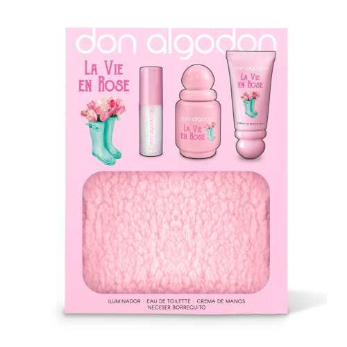 Don Algodon - Set de regalo La Vie en Rose