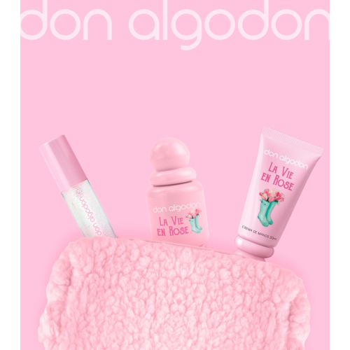 Don Algodon - Set de regalo La Vie en Rose