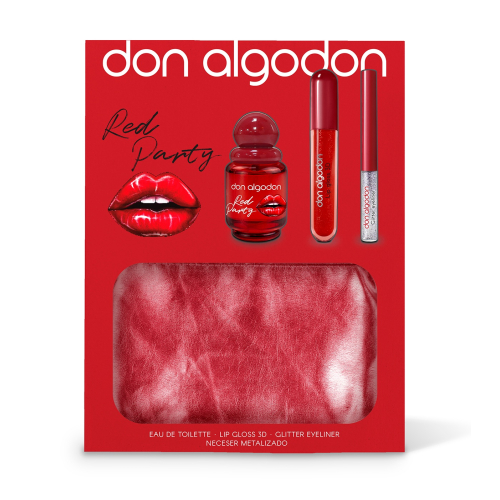 Don Algodon - Set de regalo Red Party