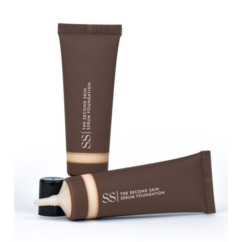 Double S Beauty - Base de maquillaje The Second Skin Serum Foundation - 04: Izarne's Tone