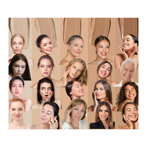 Double S Beauty - Base de maquillaje The Second Skin Serum Foundation - 04: Izarne's Tone