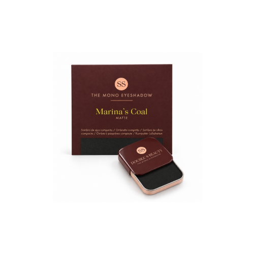 Double S Beauty - Sombra de ojos The Mono Eyeshadow Matte - Marina’s Coal