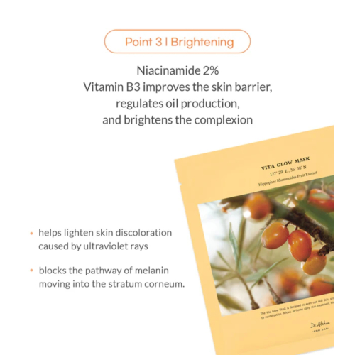 Dr. Althea - Mascarilla facial iluminadora Vita Glow