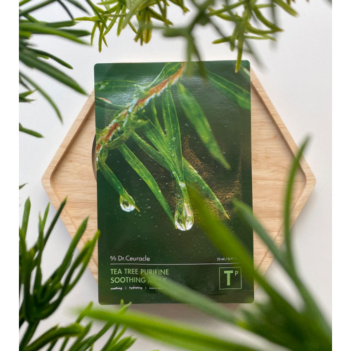 Dr. Ceuracle - *Tea Tree Purifine* - Mascarilla facial suavizante, hidratante y unificante