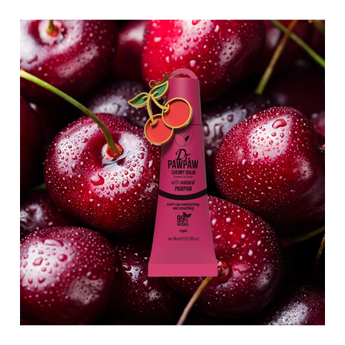Dr. Paw Paw - Bálsamo labial con charm - Cherry Charm