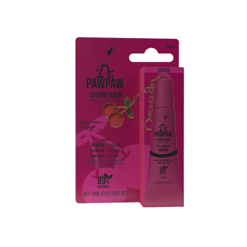 Dr. Paw Paw - Bálsamo labial con charm - Cherry Charm