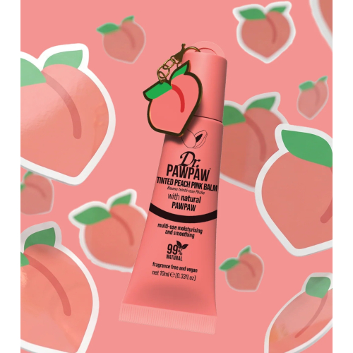 Dr. Paw Paw - Bálsamo labial con charm - Peach Pink