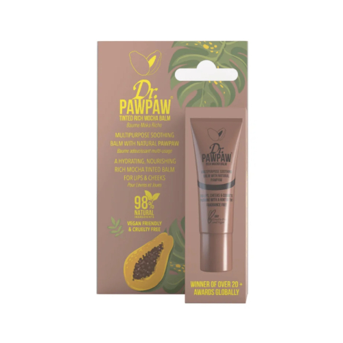 Dr. Paw Paw - Bálsamo labial mutifunción con color - Rich Mocha
