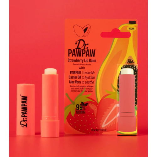 Dr. Paw Paw - Bálsamo labial en barra - Strawberry