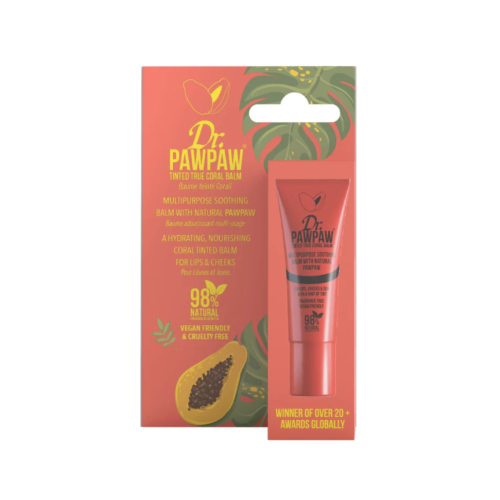 Dr. Paw Paw - Bálsamo labial multifunción con color - True Coral