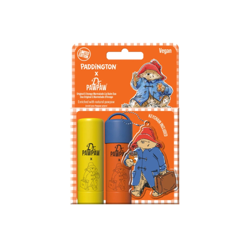 Dr. Paw Paw - *Paddington* - Dúo de bálsamos labiales - Original + Orange