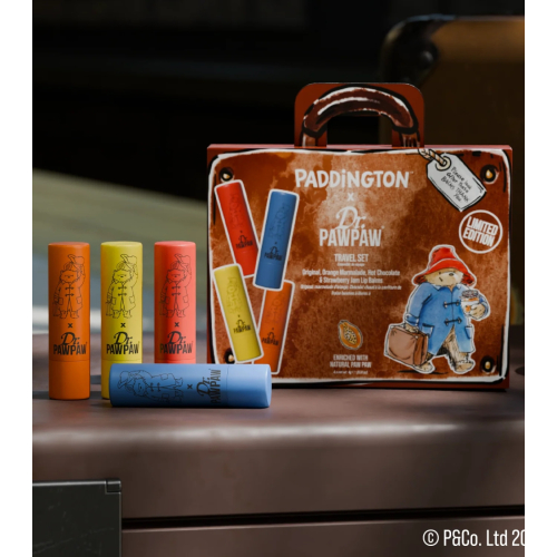 Dr. Paw Paw - *Paddington* - Set de bálsamos labiales - Travel Set