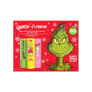 Dr. Paw Paw - *The Grinch* - Trío de bálsamos labiales - Peach Pink, Candy Cane Lip Scrub & Original