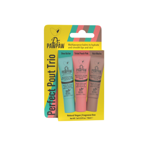 Dr. Paw Paw - Trío de bálsamos labiales - Perfect Pout Trio