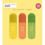 Dr. PAWPAW - Pack 3 Brumas Perfumadas para Cabello y Cuerpo Tropical Haze, Beach Paradise y Summer Breeze