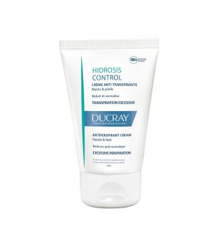 Ducray - Crema antitranspirante para rostro, manos y pies Hidrosis Control