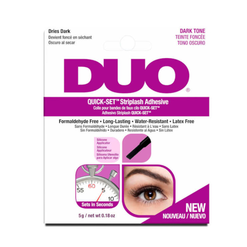 DUO - Pegamento para pestañas Quick-Set Striplash - Tono oscuro