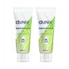 Durex - Duplo lubricante Naturals H2O 2 x 100ml - Original