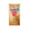 Durex - Preservativos sensación piel con piel Real Feel - 12 unidades