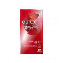 Durex - Preservativos Sensitivo Contacto Total - 12 unidades