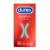 Durex - Preservativos Sensitivo Slim Fit - 10 unidades