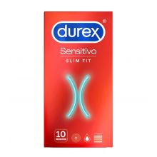 Durex - Preservativos Sensitivo Slim Fit - 10 unidades