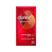 Durex - Preservativos Sensitivo XL - 10 unidades