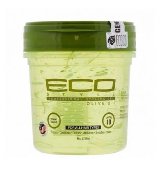 Eco Styler - Gel fijador y de peinado reparador e hidratante de aceite de oliva - 236ml