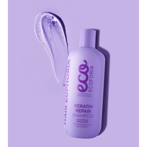 Ecoforia - *Keratin Repair* - Champú reparador de keratina 400ml