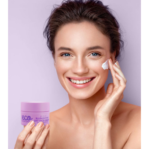 Ecoforia - *Lavender Clouds* - Crema facial iluminadora de día